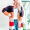 Cover me with colors longline cardigan