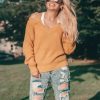 Dressed by Lu Cold Shoulder Sweater