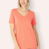Yet Another Basic Tee Coral
